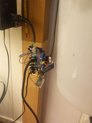 added dimming lights to relay, requiring arduino control